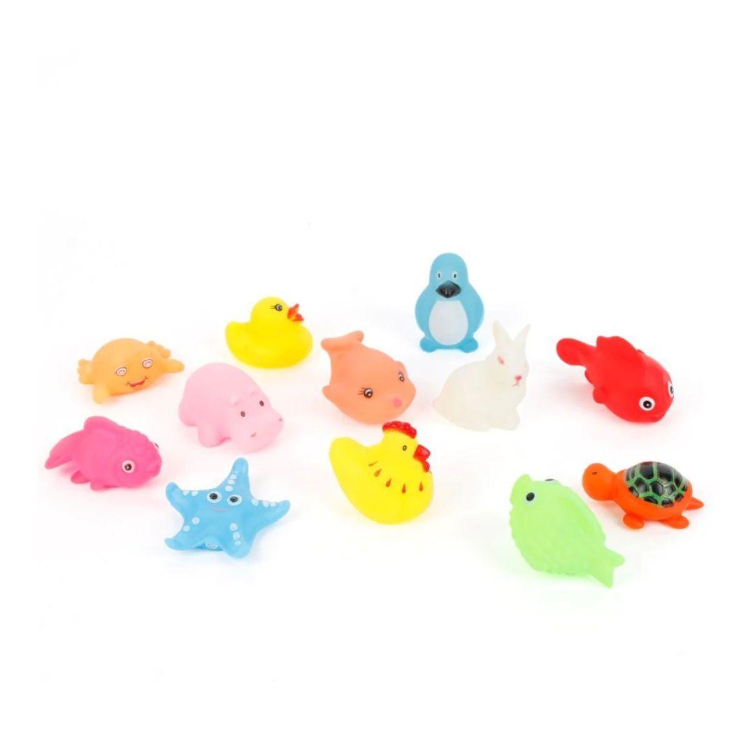 Pack 12 Juguetes De Baño Bebé para tina-1