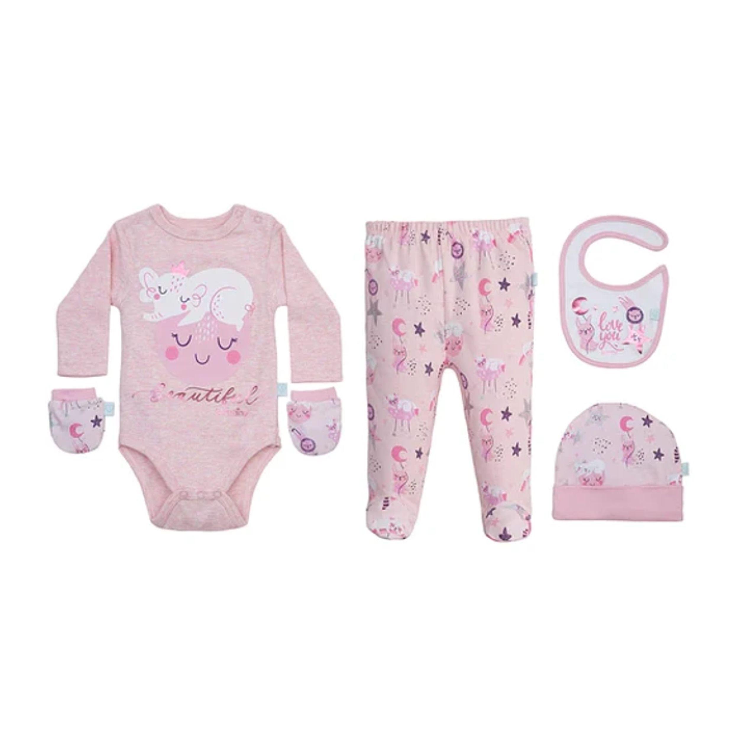 Ajuar 5 Piezas Animalitos -2