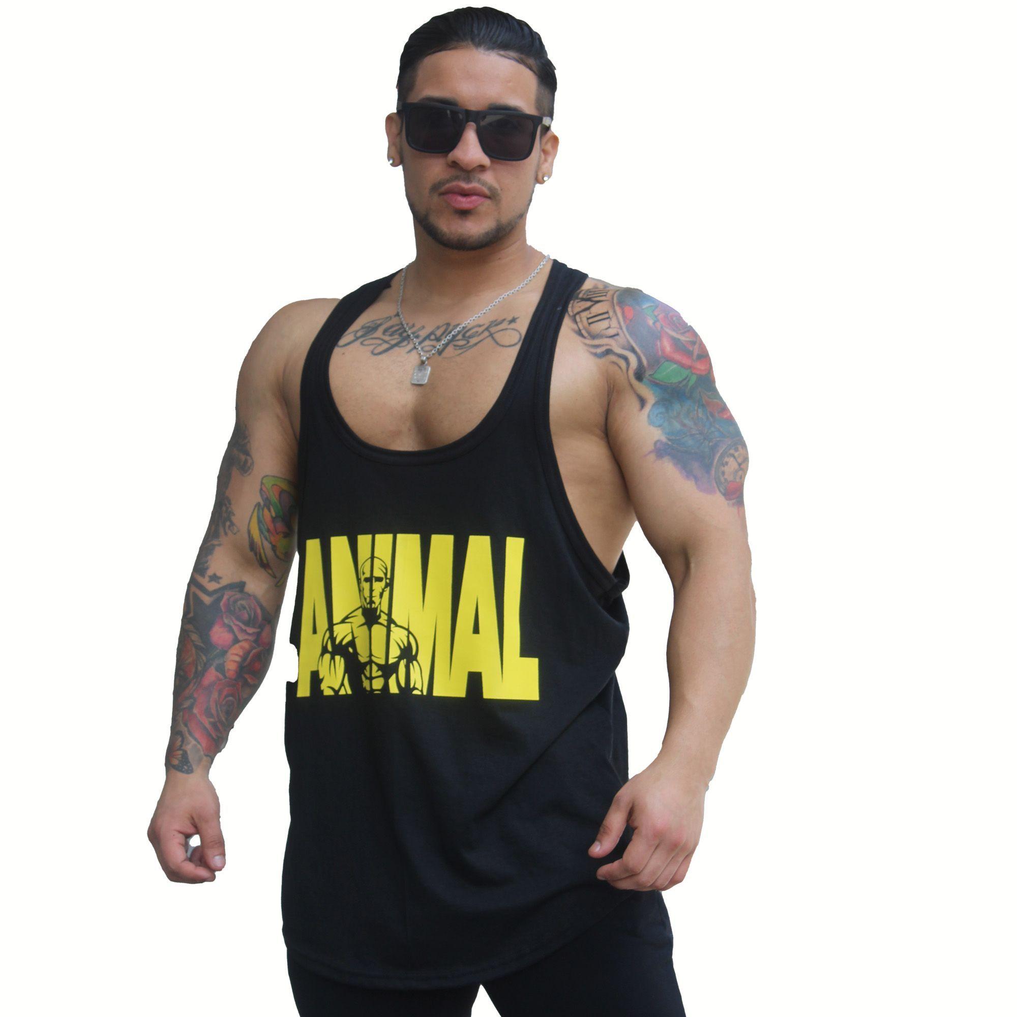 Polera Musculosa Tirante Animal-0