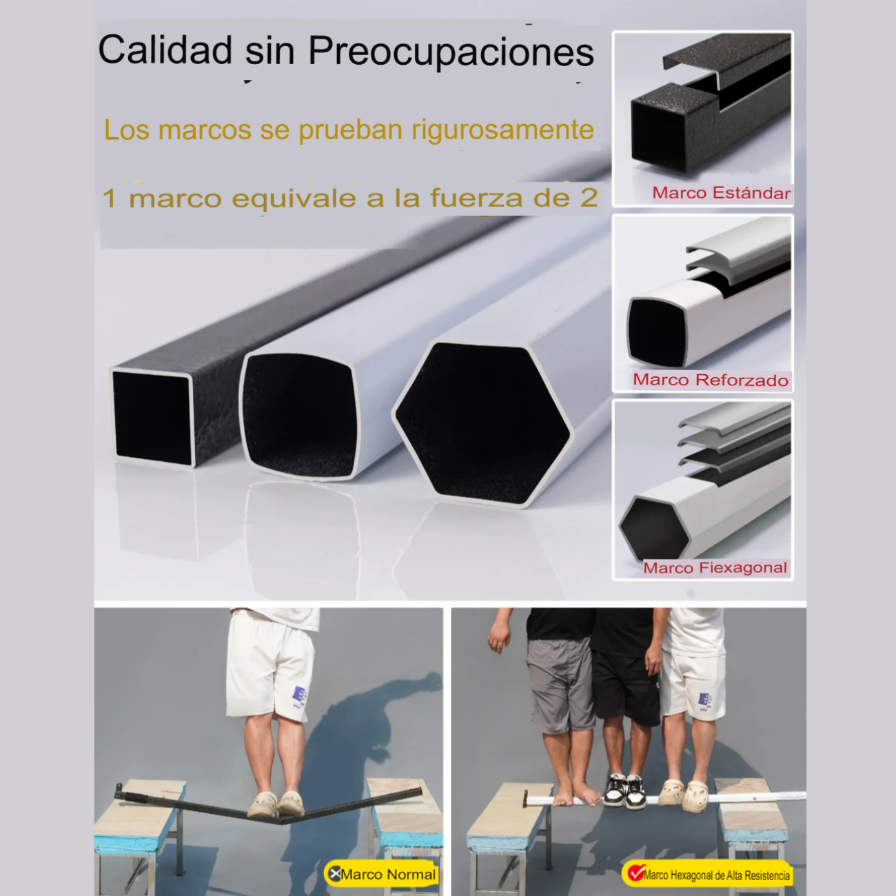 Toldo 3x3 Acero Reforzado Impermeable con Paredes Laterales-2