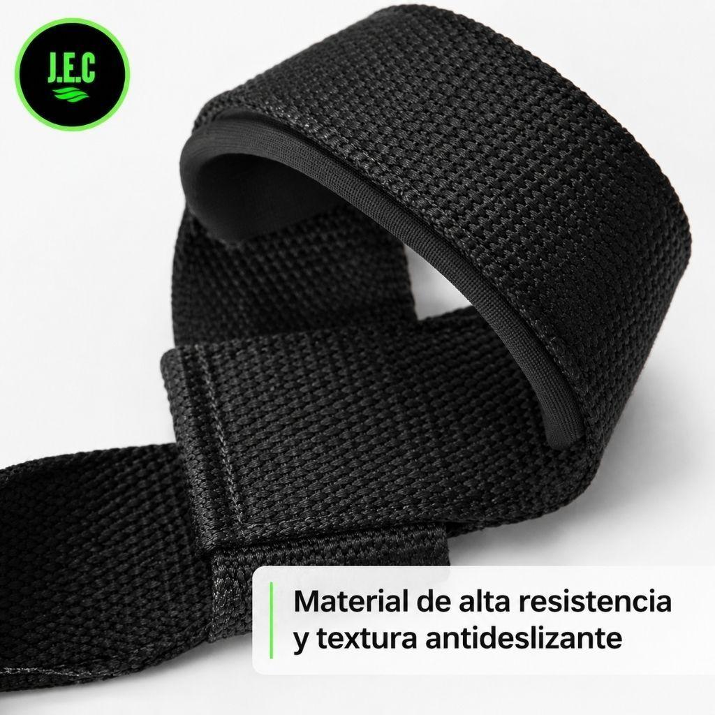 Correas de Muñeca Lifting Straps para Pesas Crossfit Gimnasio -3
