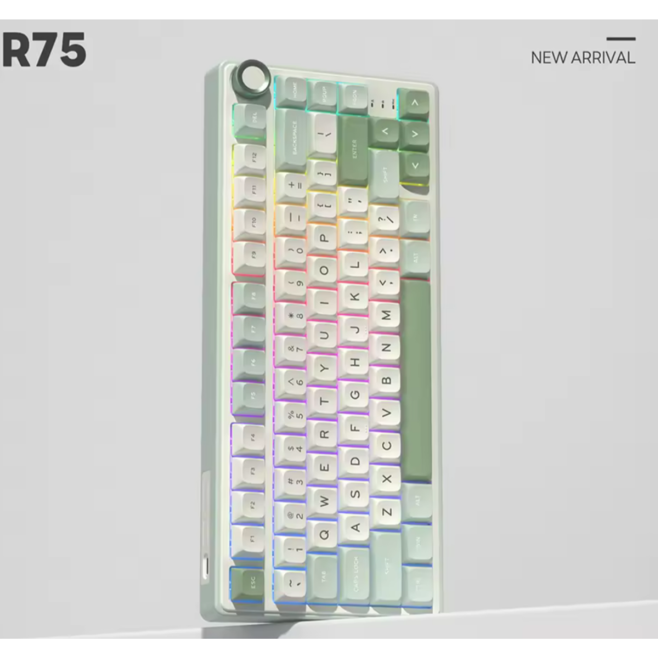 Teclado Mecánico Gamer Royal Kludge R75 Profesional -1