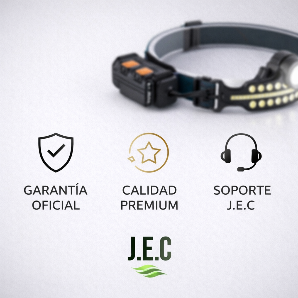 Linterna Frontal LED COB Inducción Batería Integrada Zoom-5