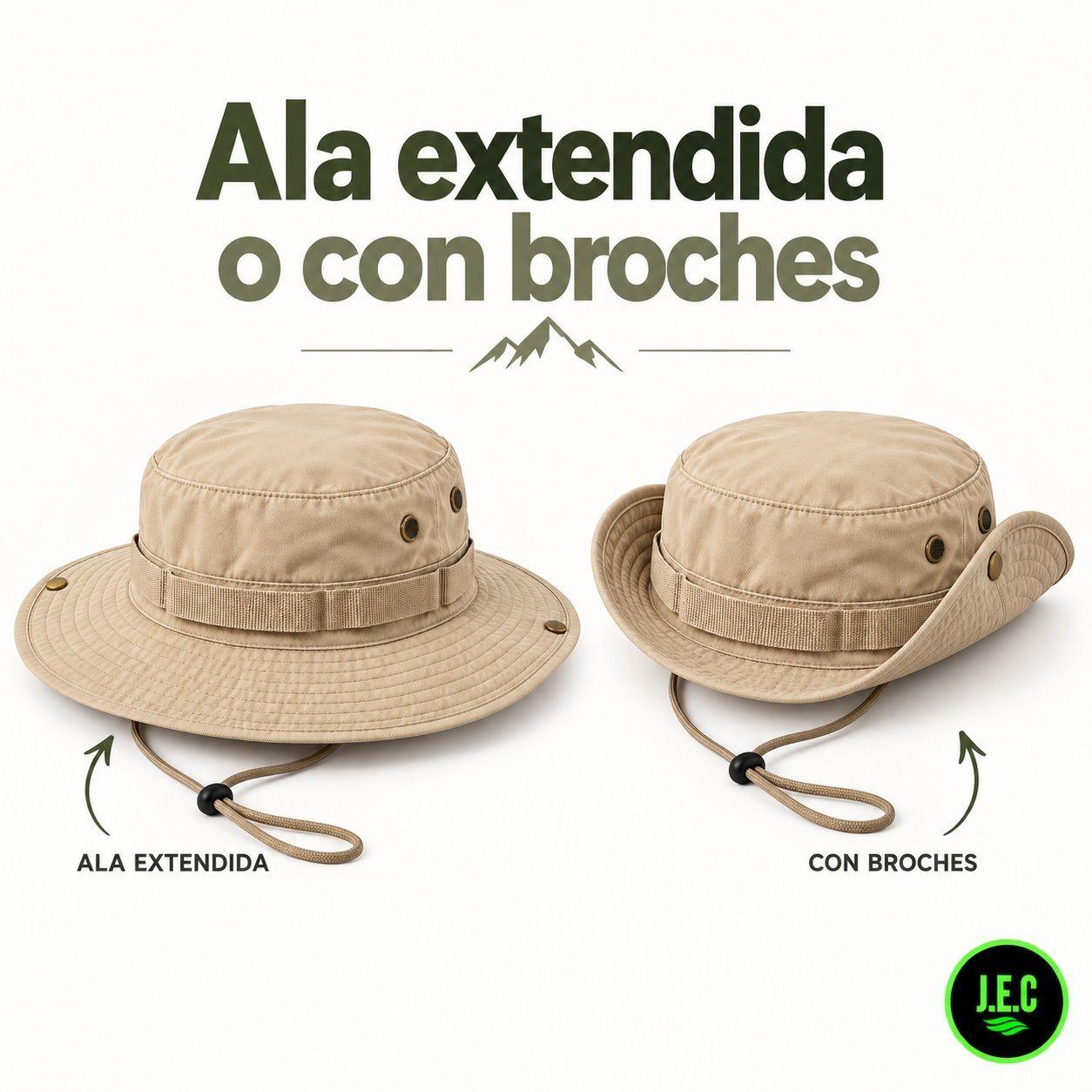 Sombrero Boonie Outdoor Pesca Caza Trekking-2