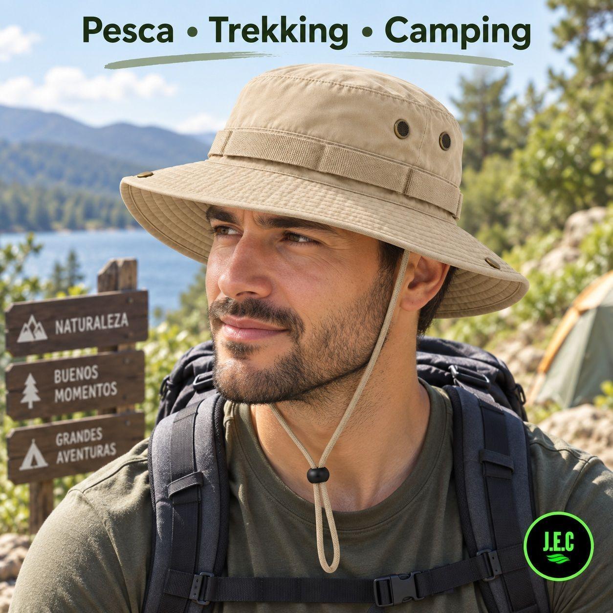 Sombrero Boonie Outdoor Pesca Caza Trekking-3