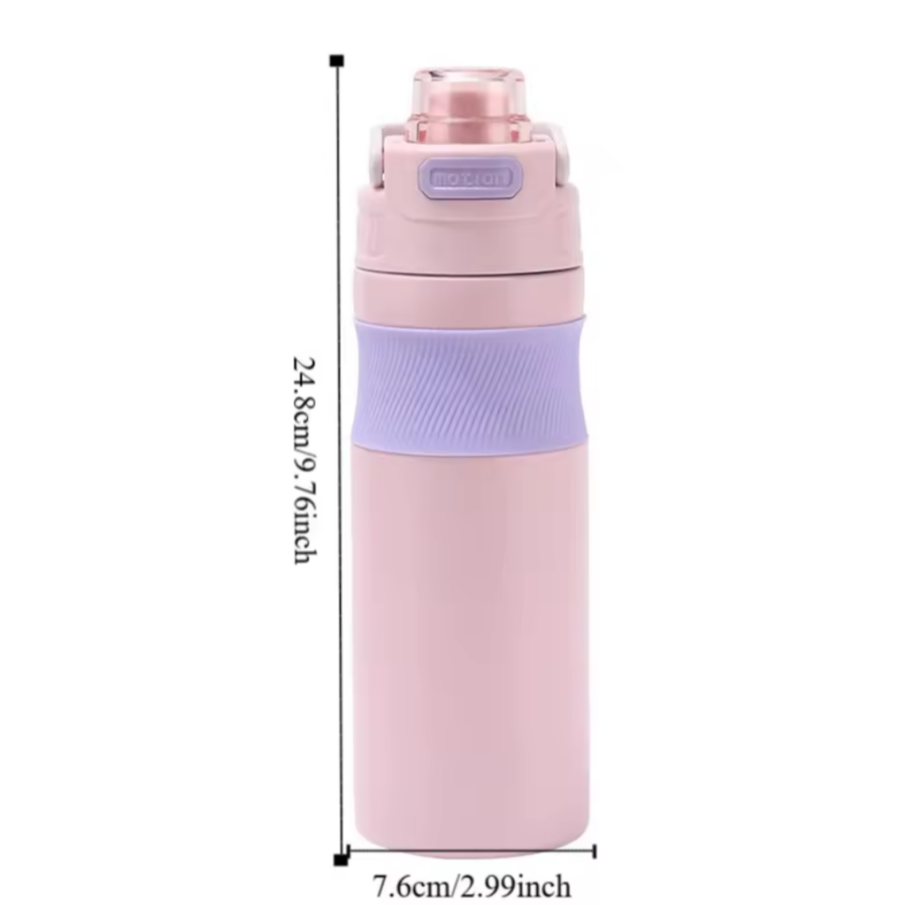 Termo Botella Térmica 600ml Reutilizable Acero Inoxidable-1