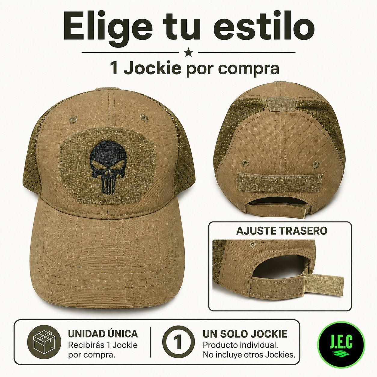Jockey T ctico Punisher de Malla y Ajustable Unisex-5