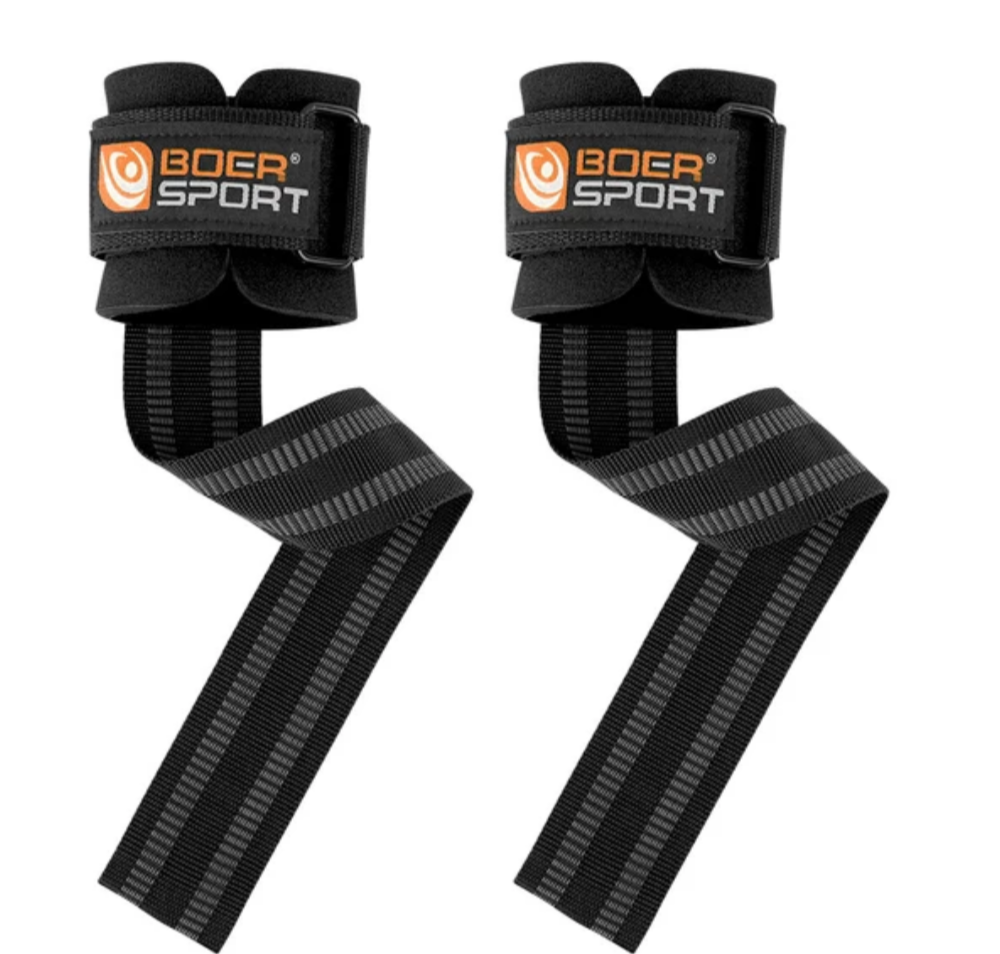 Muñequeras Lifting Straps Correa Para Levantamientos Pesas-6