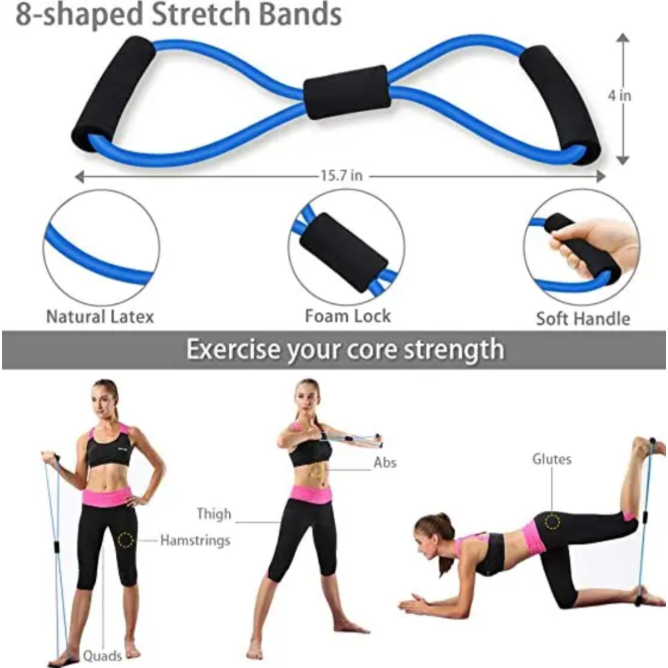 Set de Bandas de Resistencia – Tu Gimnasio Personal en Casa y en Movimiento 17 piezas-3