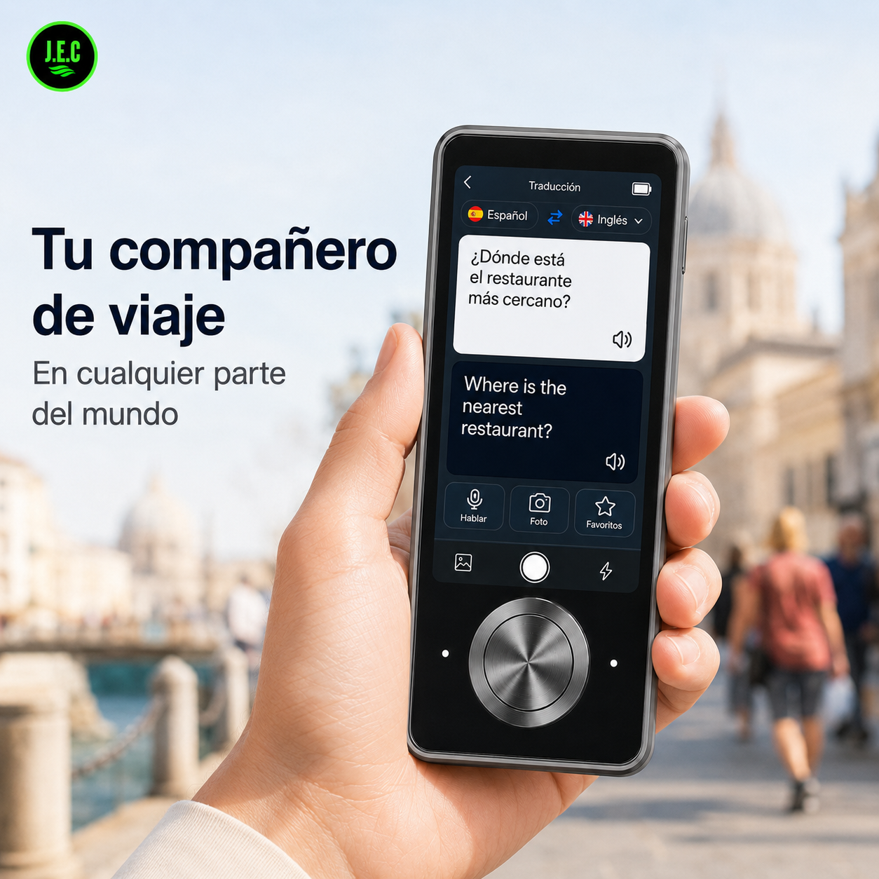 Traductor Inteligente M9 con IA — 107 Idiomas en Tiempo Real-2