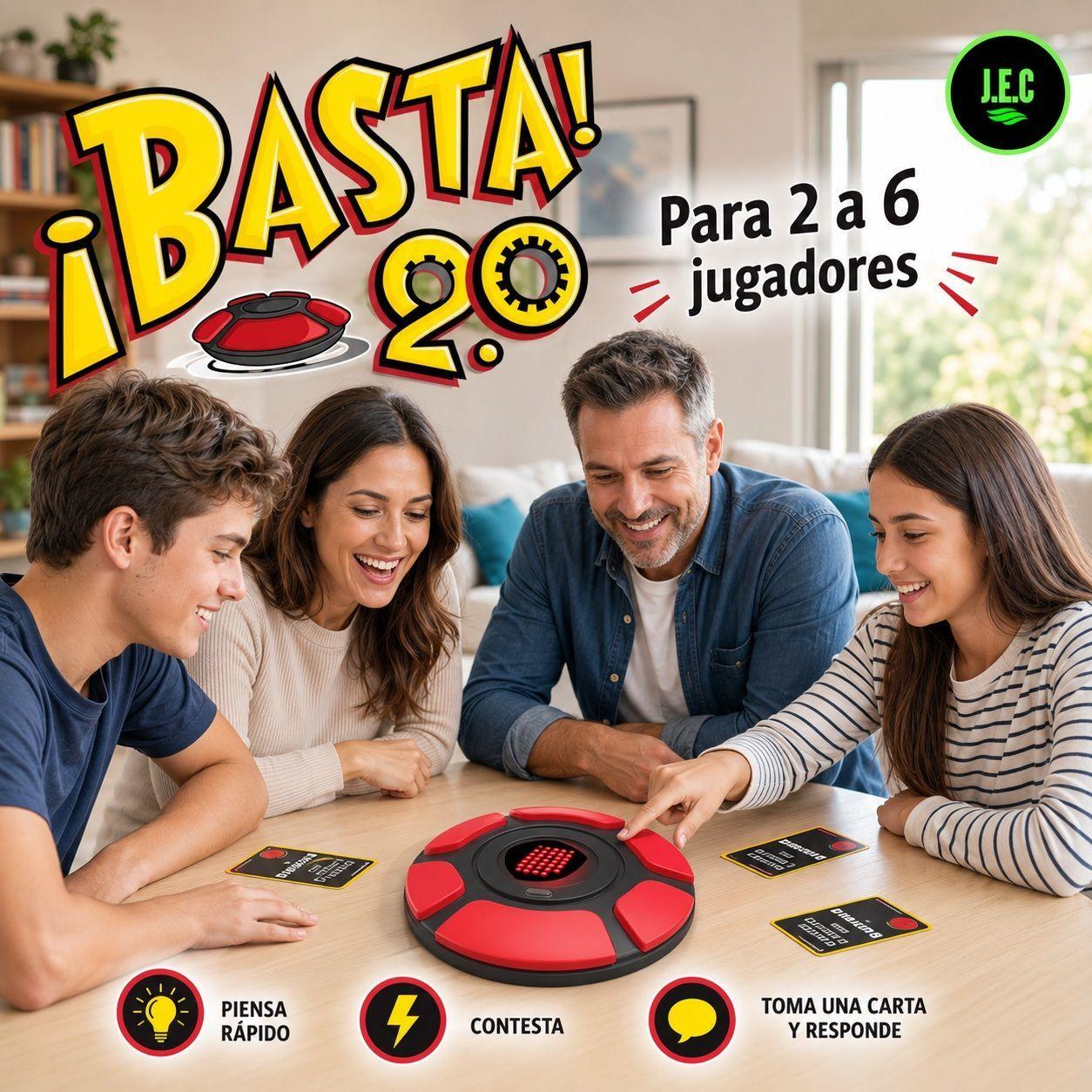 Juego de Mesa Basta 2.0 Electrónico en Español-3
