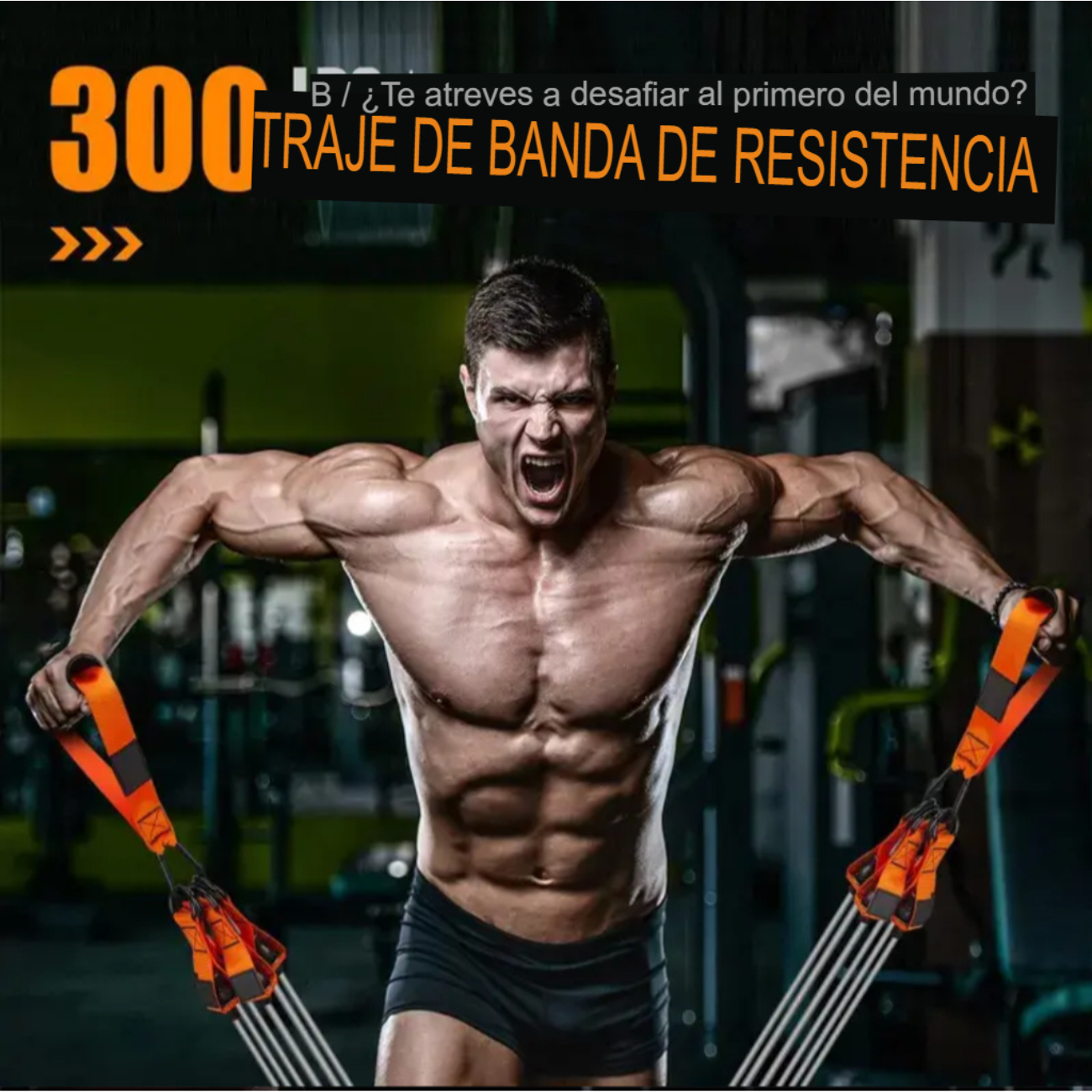 Set Bandas De Resistencia Con Accesorios Fitness En Casa-4
