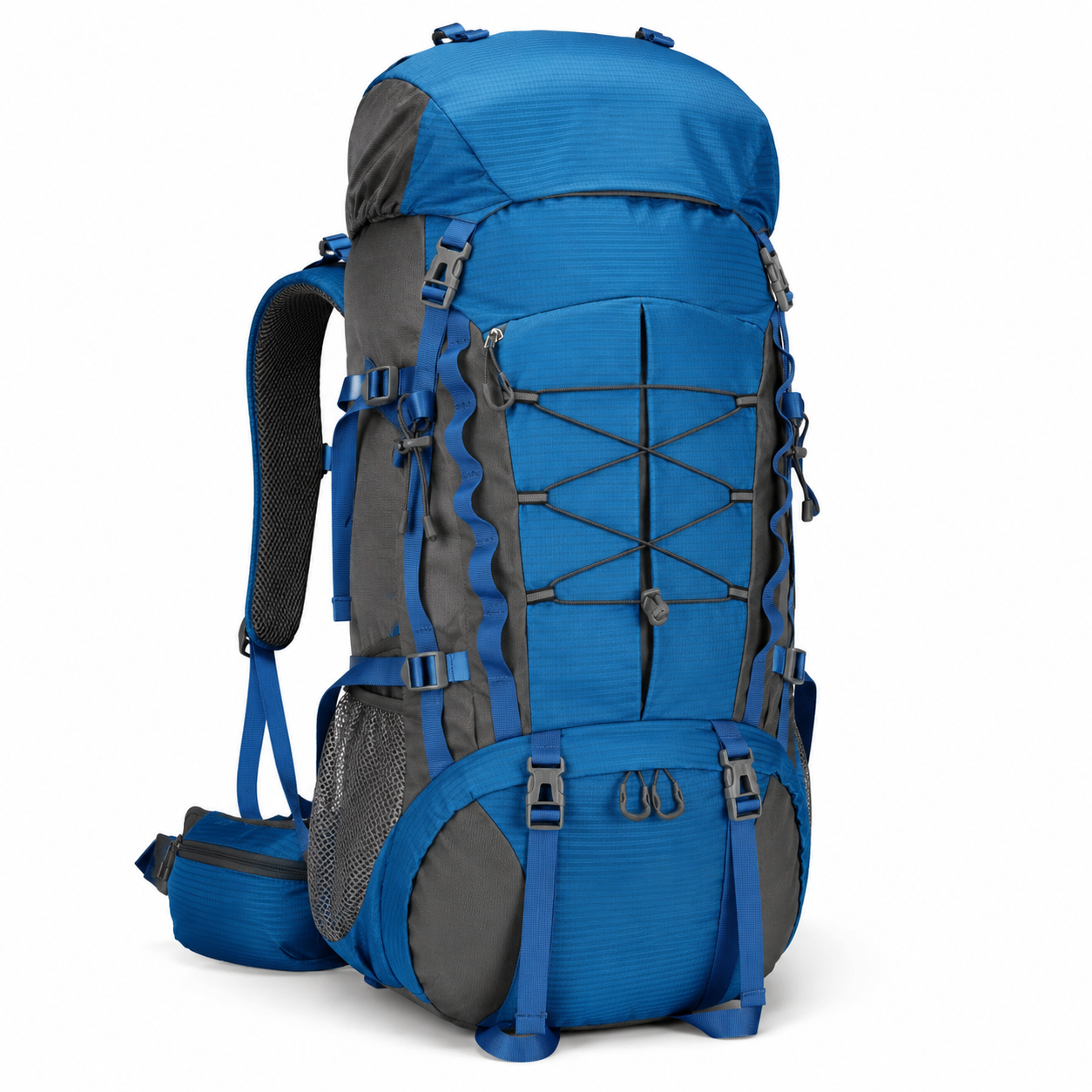 Mochila Tecnica 60L Trekking Ajuste Torso Regulable 1,3kg-0