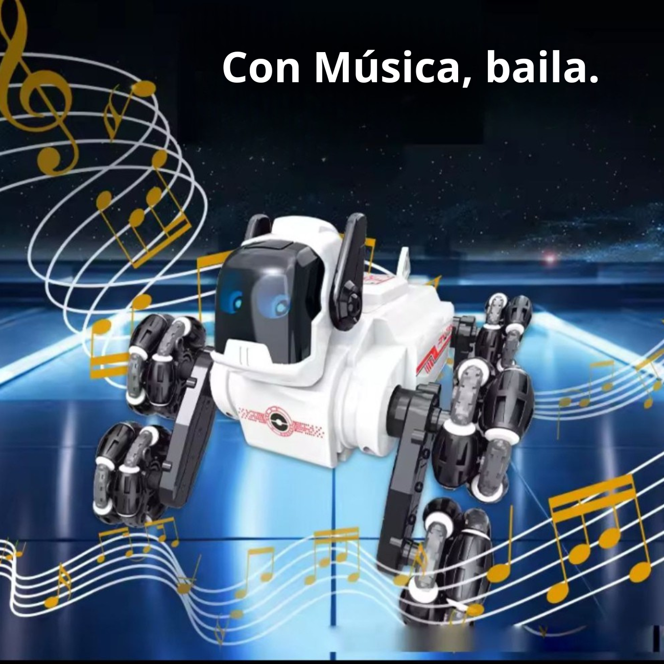 Robot Interactivo a Control Remoto con Baile y Sonido-3