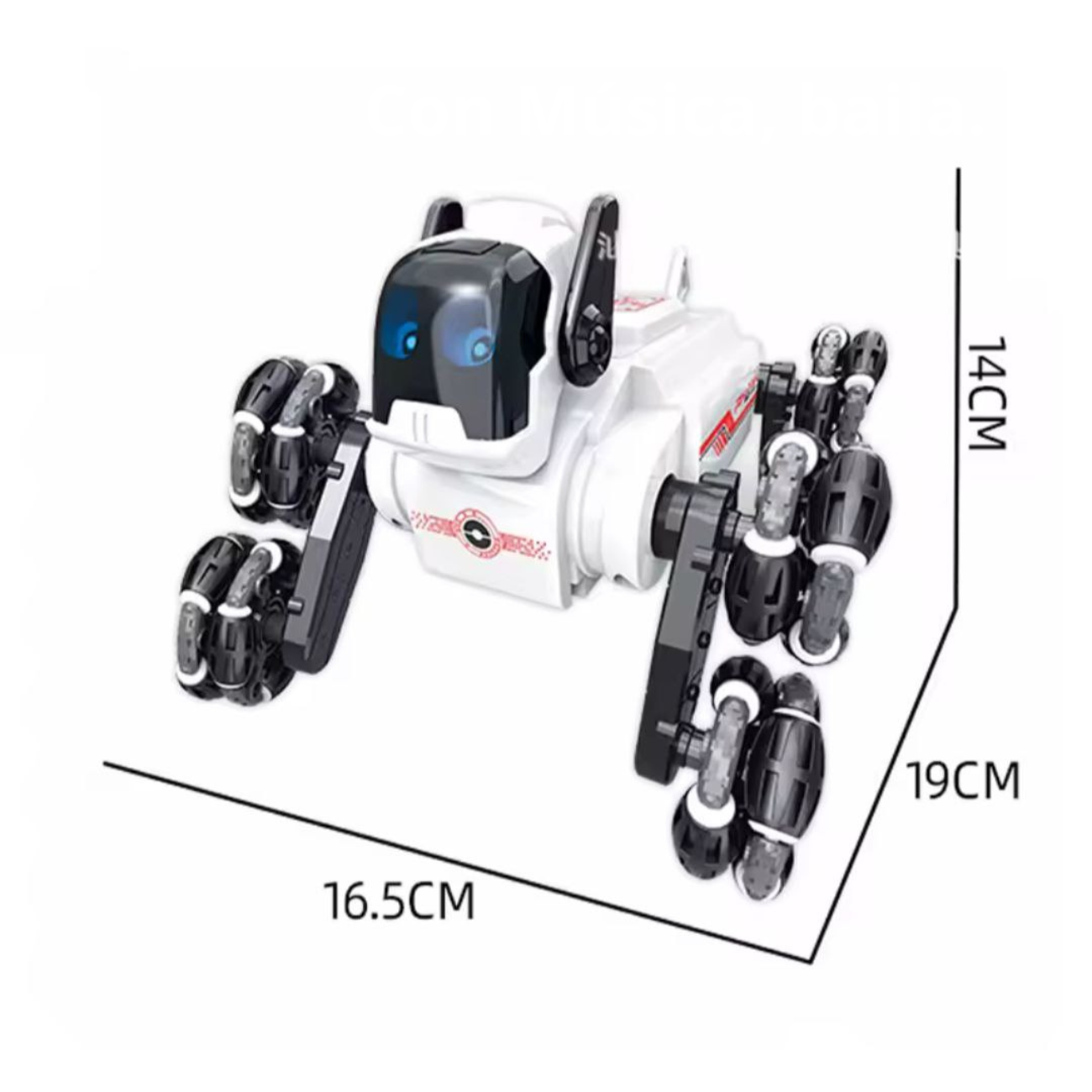 Robot Interactivo a Control Remoto con Baile y Sonido-4