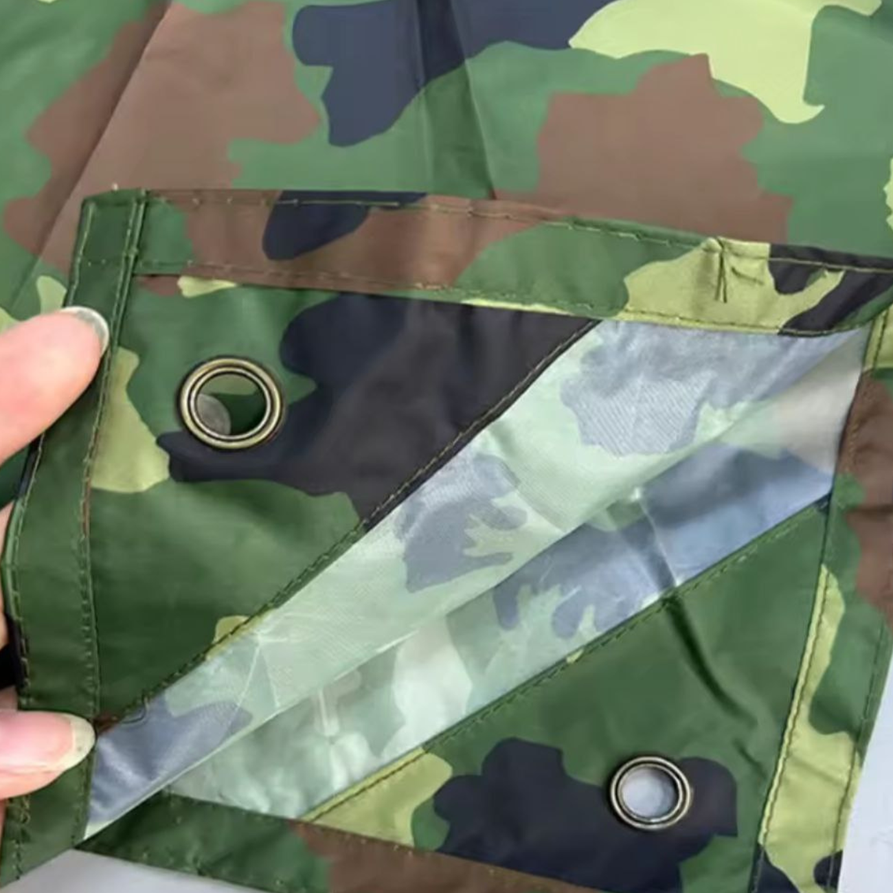 Poncho Impermeable Premium, Con Gorro 3 En 1 Capa De Lluvia -5