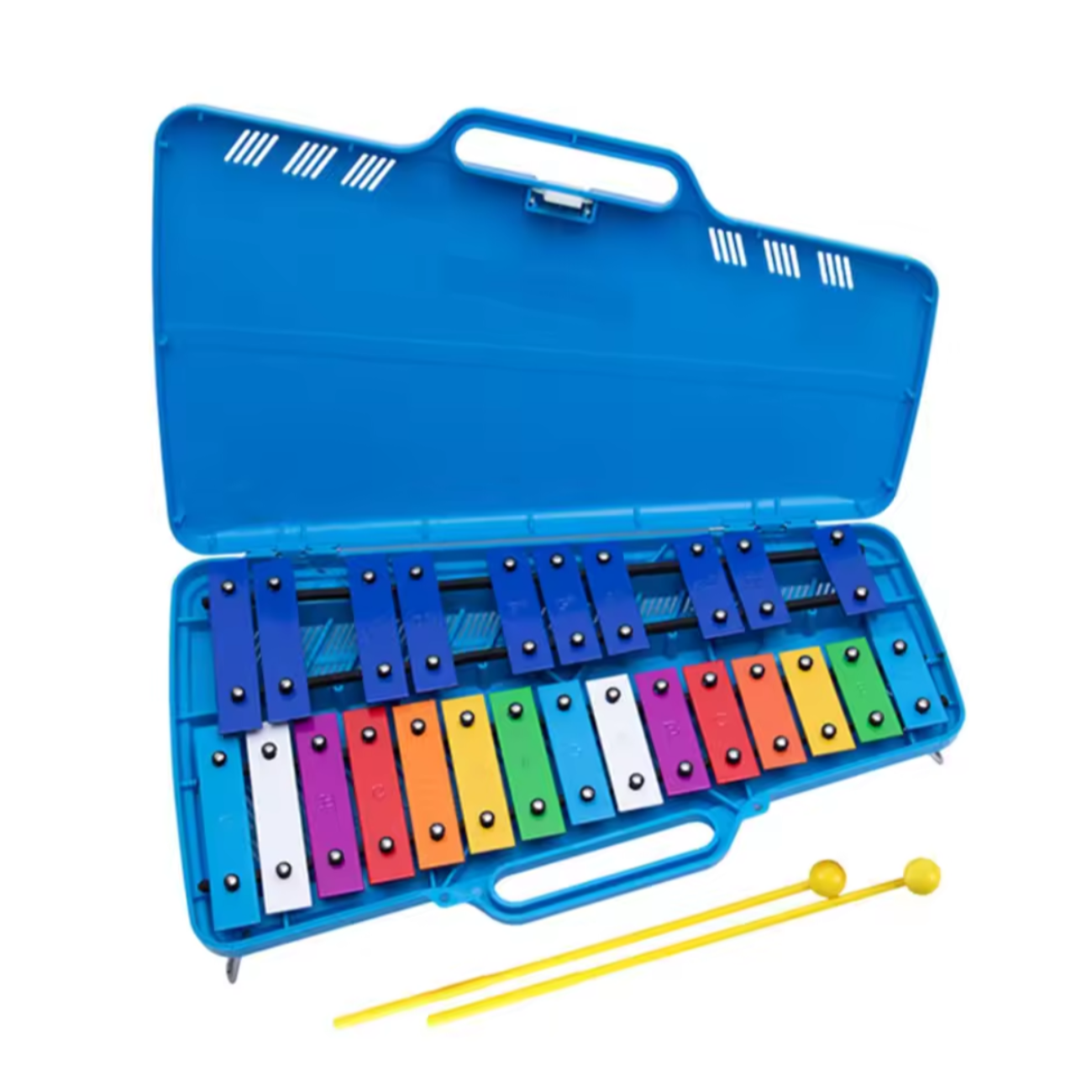 Metalófono Cromático De Colores Maletín Portátil Para Niños-2