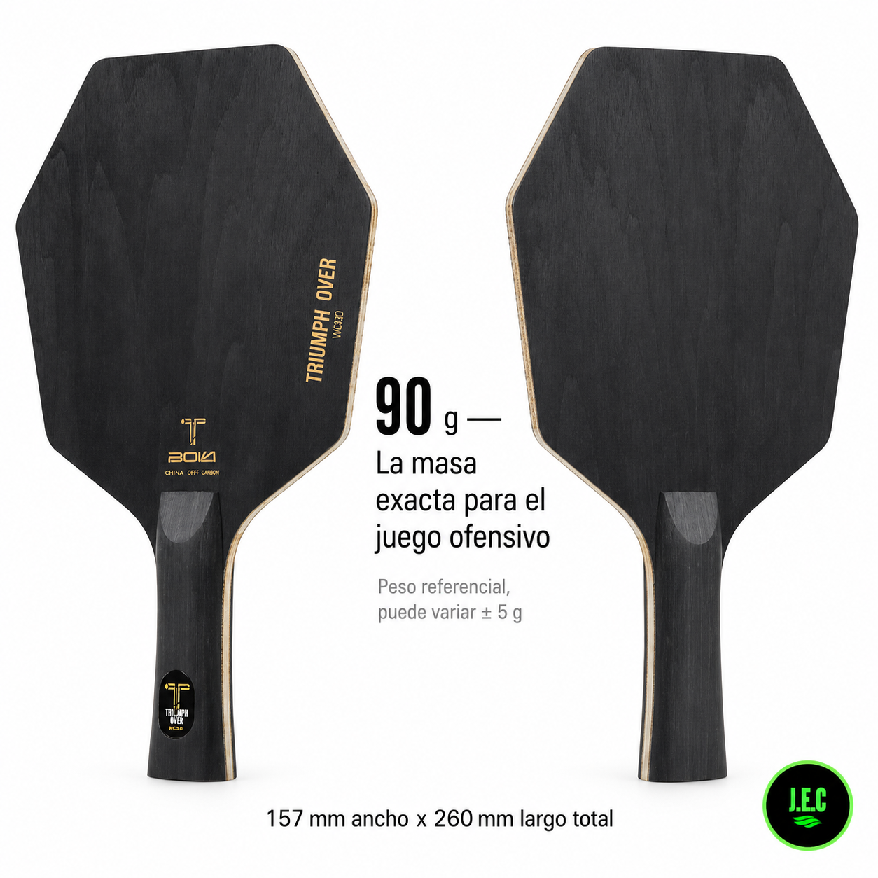 Pala Hexagonal Profesional 5 Capas Madera Ligera Control-3