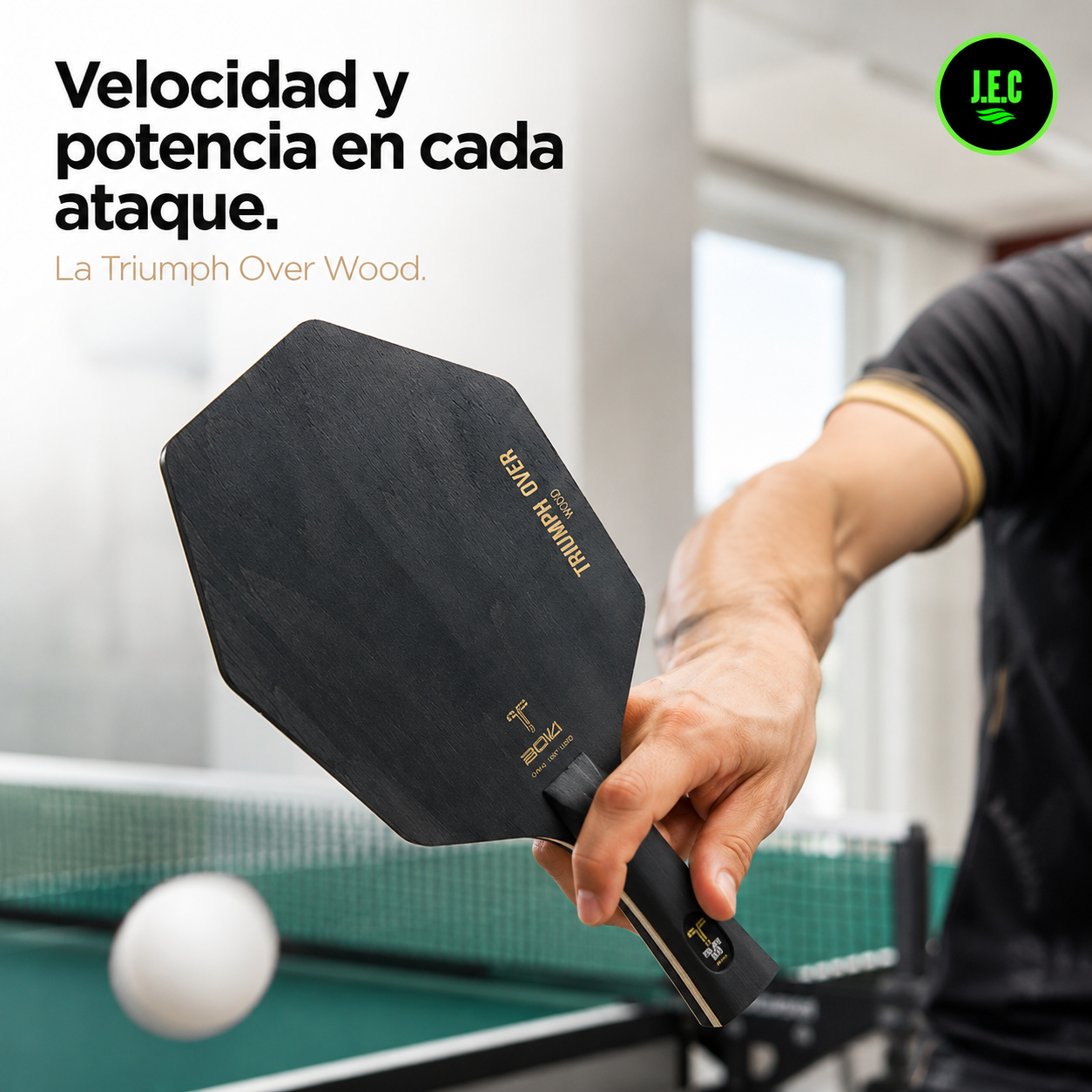 Pala Hexagonal Profesional 5 Capas Madera Ligera Control-4