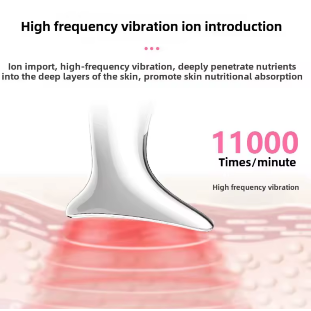 Masajeador facial limpiador antiarrugas cuello y rostro-2