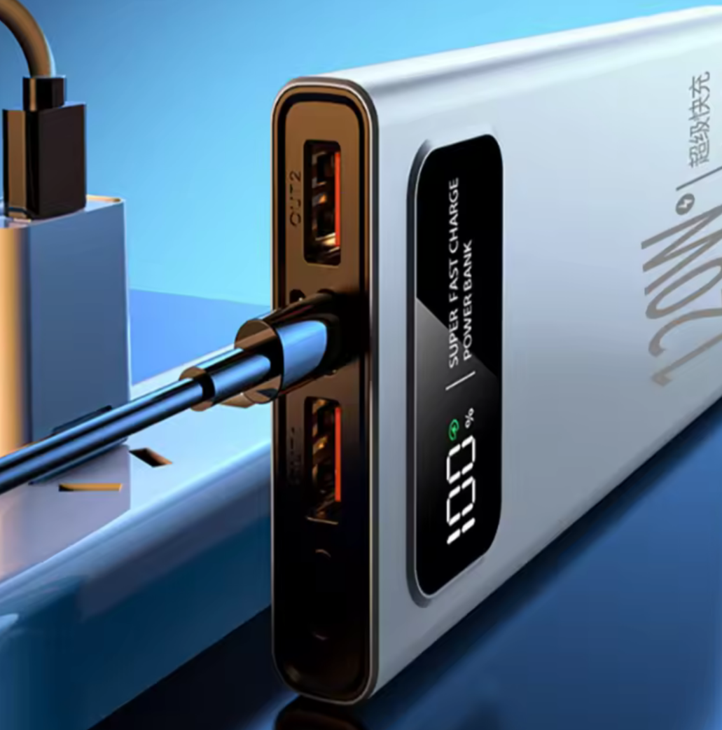 Batería Externa de Carga Super Rápida 120w Power Bank -3