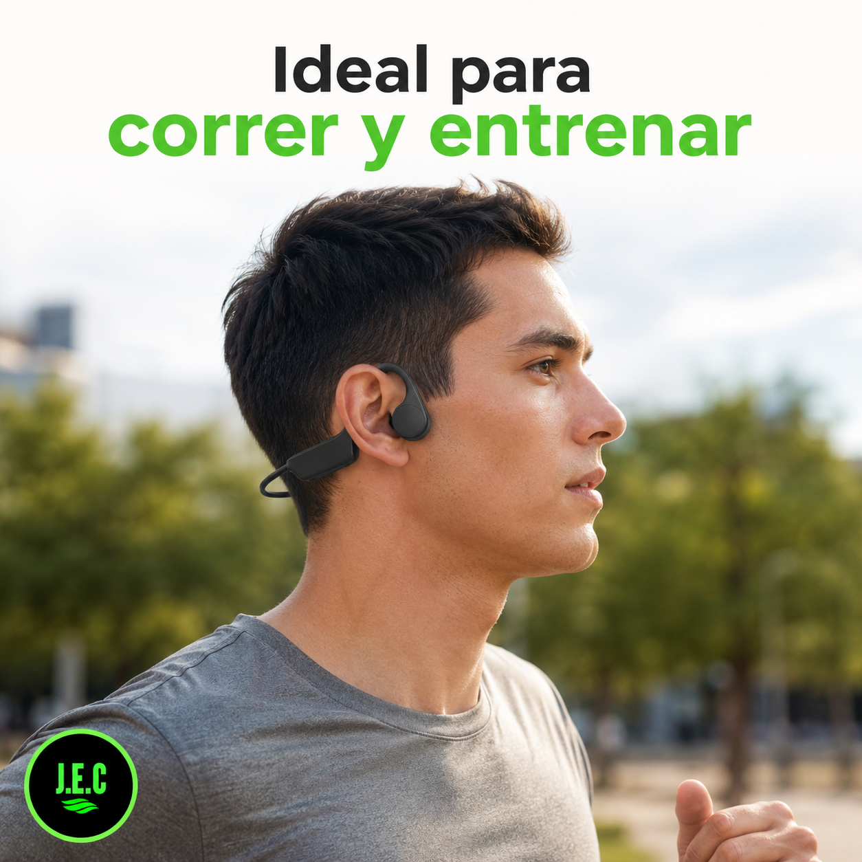 Audífonos de Conducción ósea Deportivos X4 Resistentes y Duraderos-4