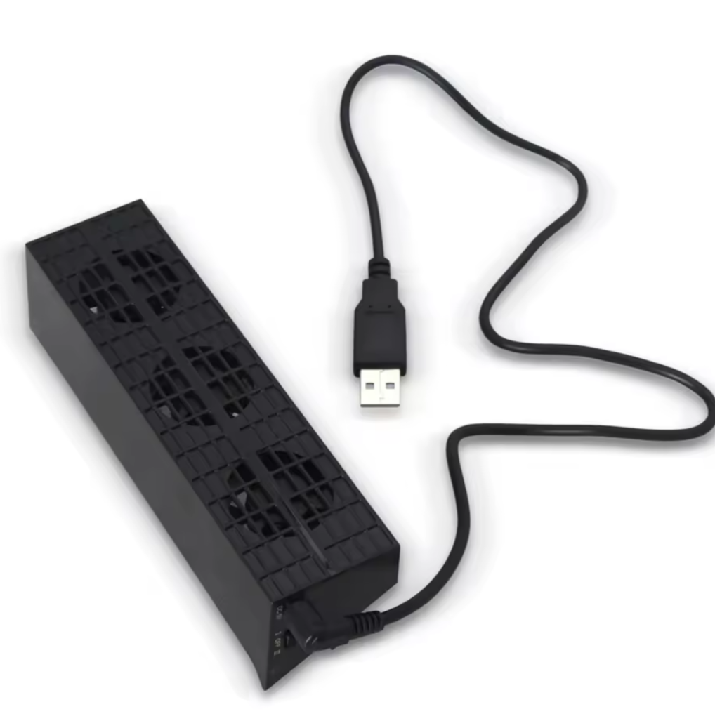 Ventilador Refrigeración USB externo PS4 Slim Control temperatura-2