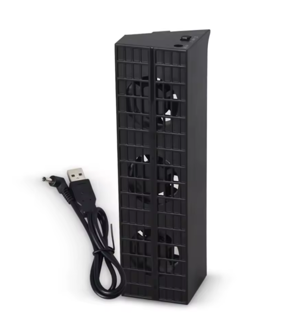 Ventilador Refrigeración USB externo PS4 Slim Control temperatura-3