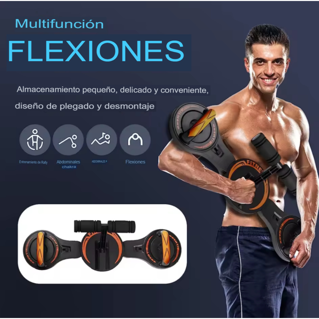 Estación Multifuncional Para Flexiones Con Bandas Elásticas-3