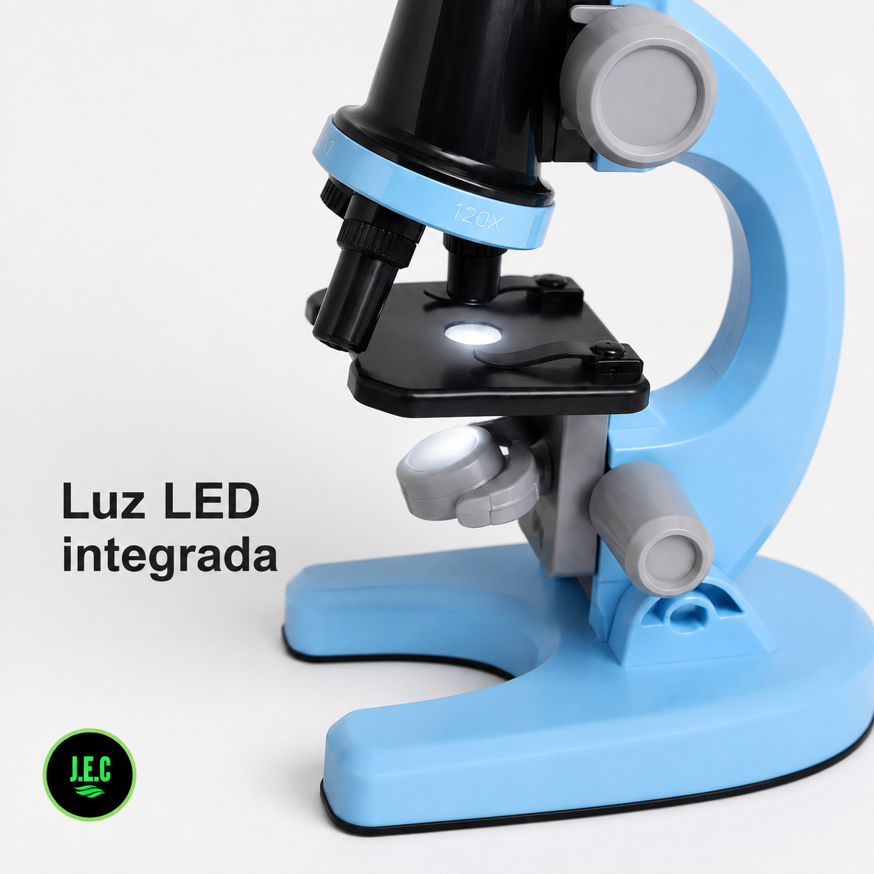 Microscopio Educativo 1200x LED con Kit de Ciencia-2