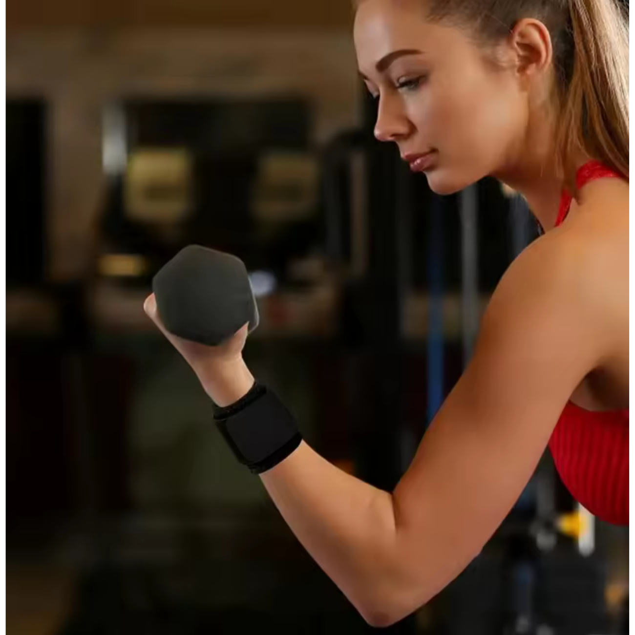 Muñequera Deportiva Ajustable  Protección Y Soporte Para Tu entreno-4