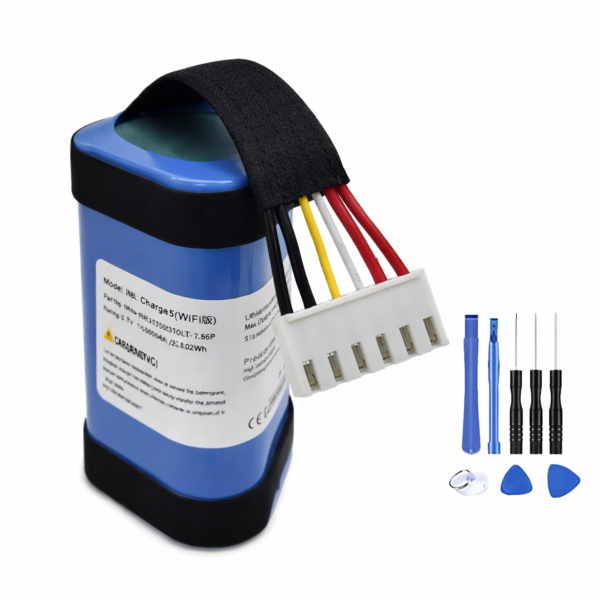 Batería Repuesto JBL Charge 5 WIFI 16000mAh Kit Herramientas-0