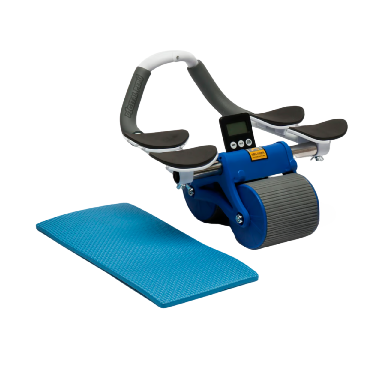 Rueda Abdominal  Doble Con Soporte De Codo Doble + Alfombra-0