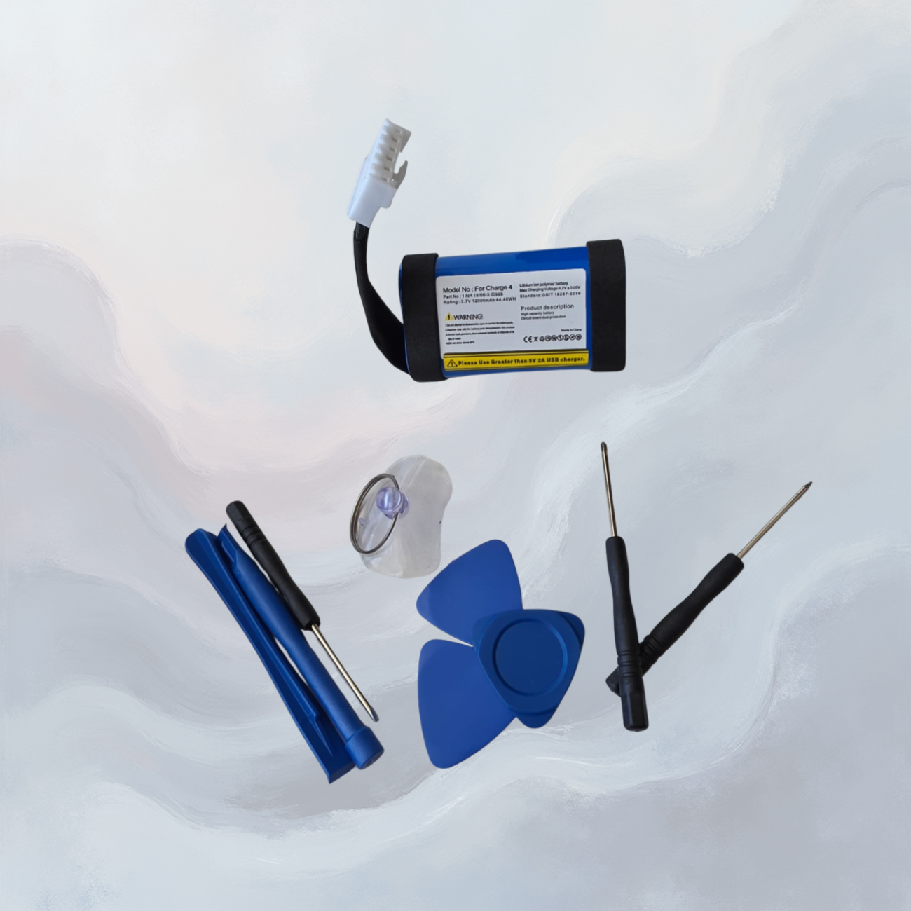 Bateria de reemplazo 12 000 mAh para JBL Charge 4-4