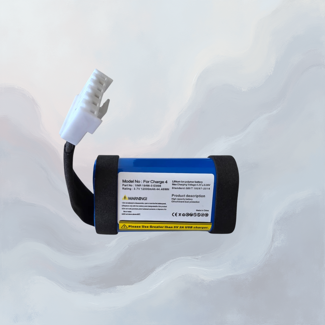 Bateria de reemplazo 12 000 mAh para JBL Charge 4-5