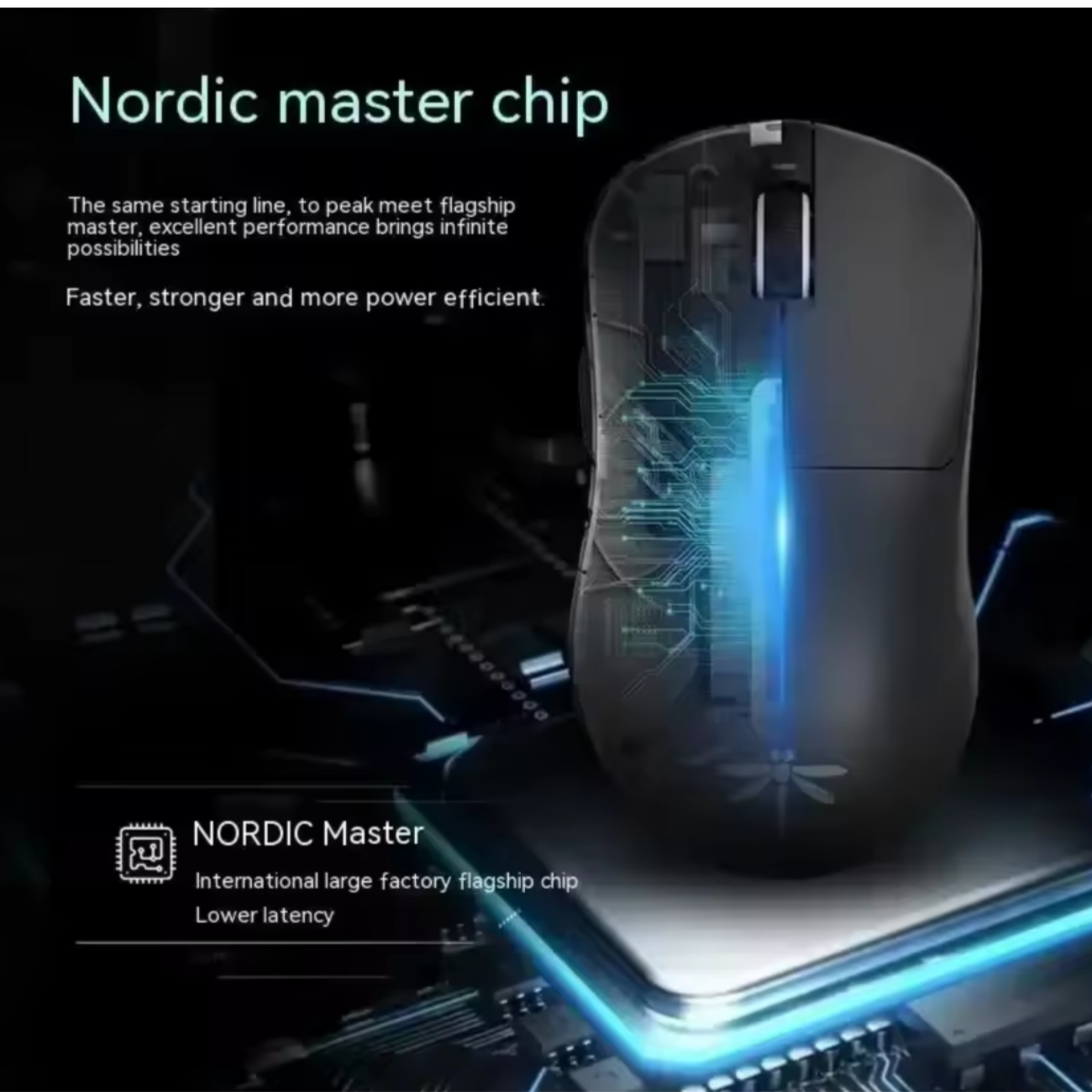 Mouse Gamer profesional VGN Moba F1 Dragonfly ligero-2