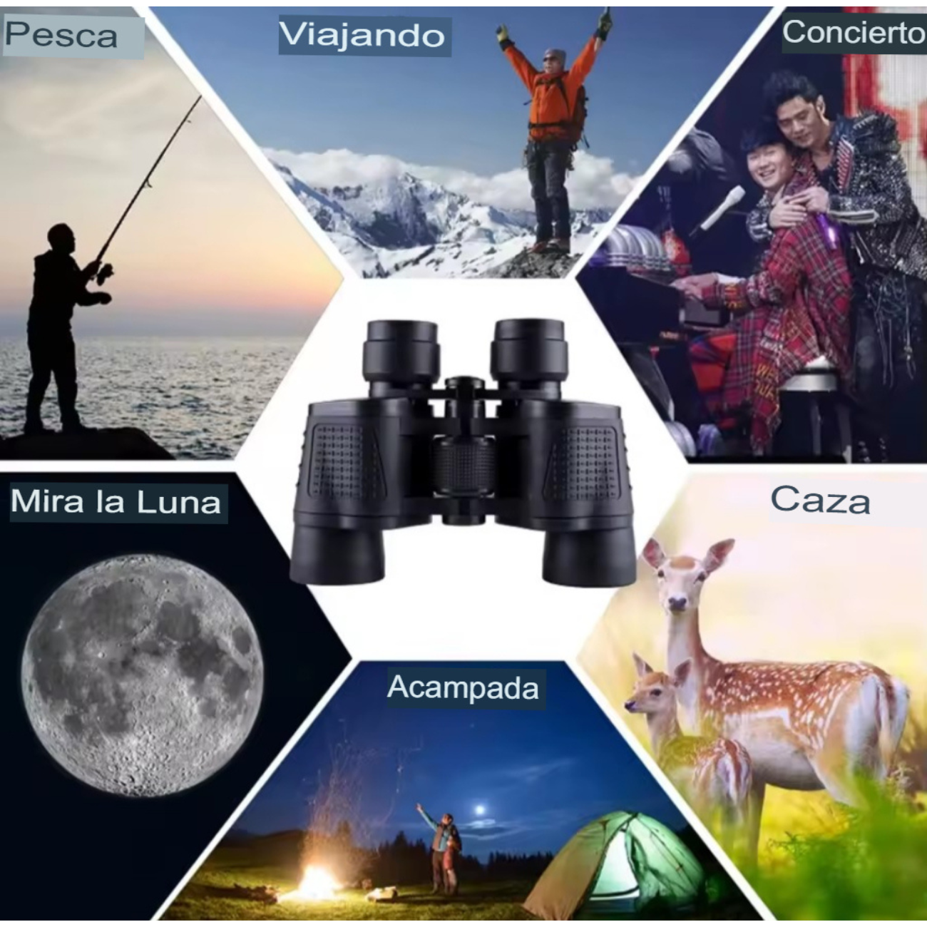 Binoculares Profesionales  Telescópico  Alto Rendimiento-2