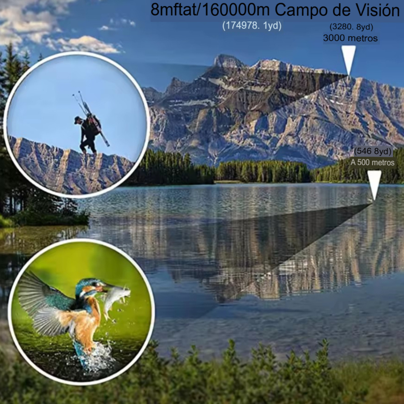 Binoculares Profesionales  Telescópico  Alto Rendimiento-4