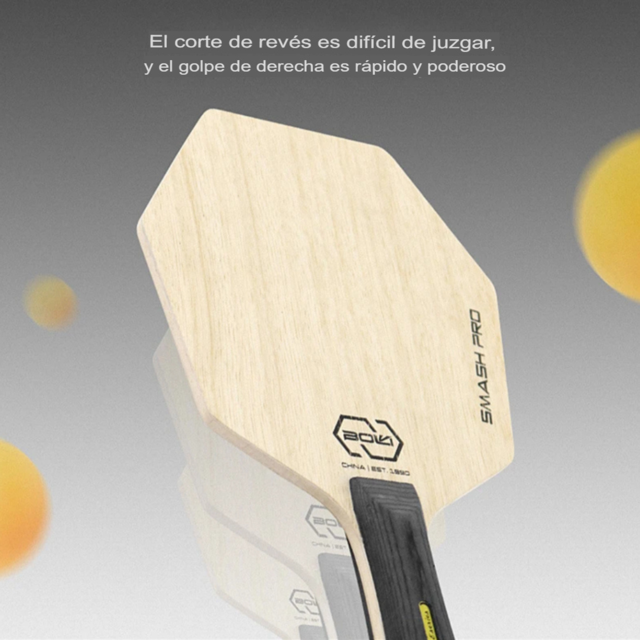 Pala de madera Hexagonal Profesional 5 Capas Ligera Control-3