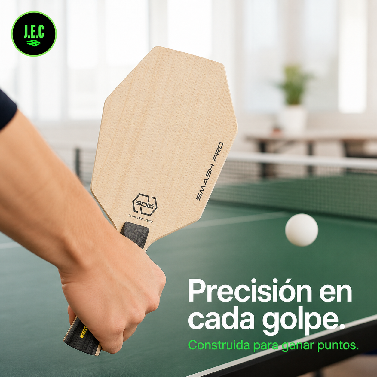 Pala de madera Hexagonal Profesional 5 Capas Ligera Control-4