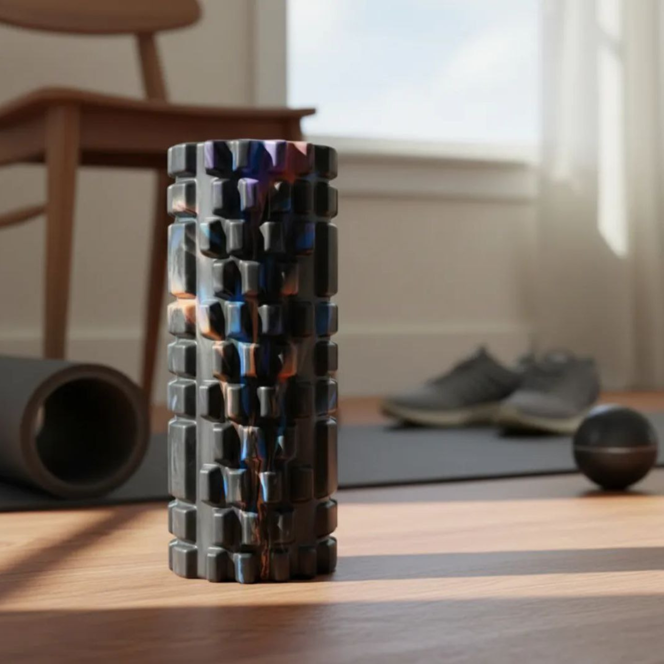 Rodillo Masajeador Profesional  Antidolor Yoga Pilates Fitness-3