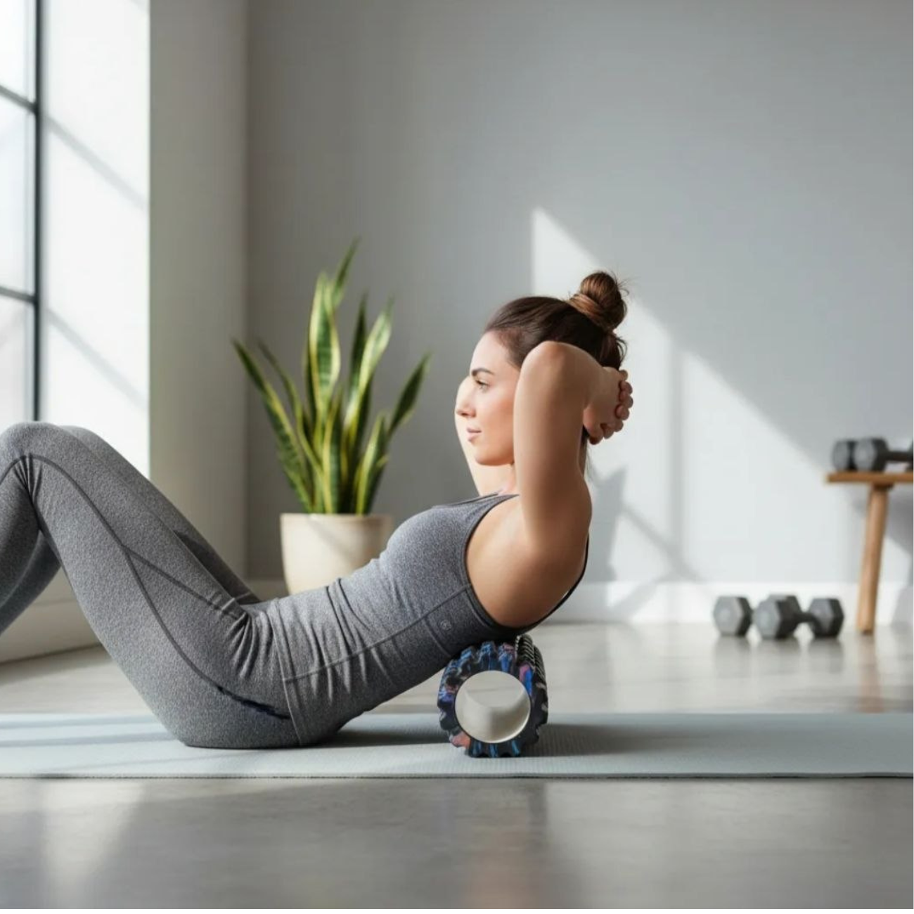 Rodillo Masajeador Profesional  Antidolor Yoga Pilates Fitness-4