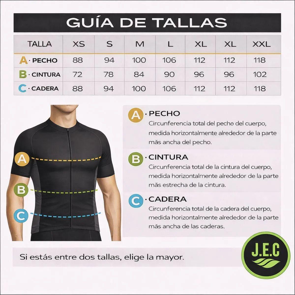 Conjunto ciclismo jersey + culotte con badana de gel-7