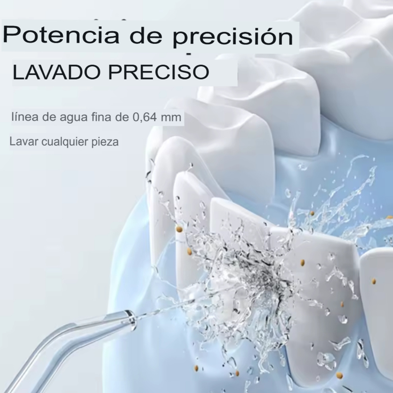 Irrigador Dental Eléctrico Portátil Con 4 Boquillas-2
