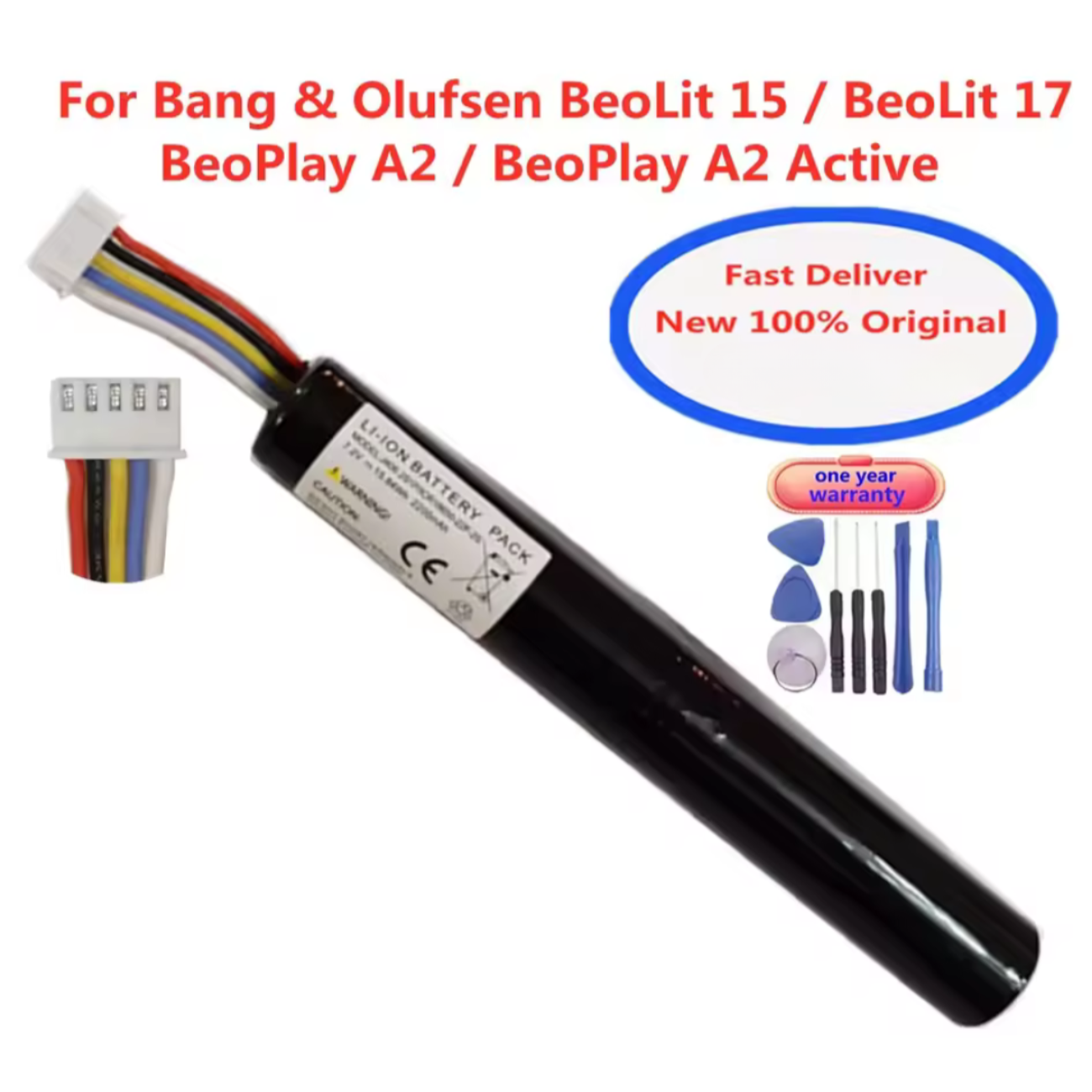 Batería De Reemplazo Para Bang & Olufsen Beolit 15/17/a2 + kit de herramienta -1