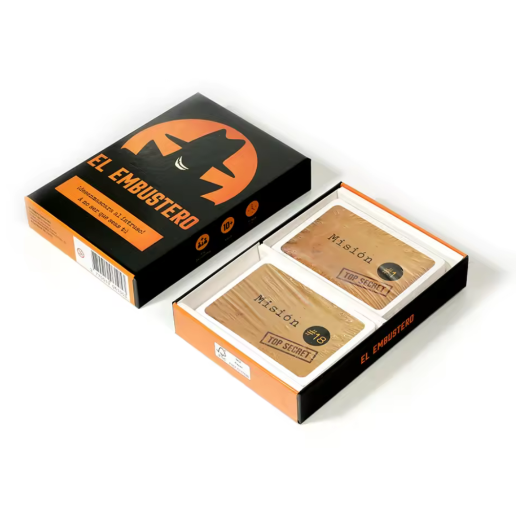 El Embustero, Juego de cartas, Descubre el Intruso -5