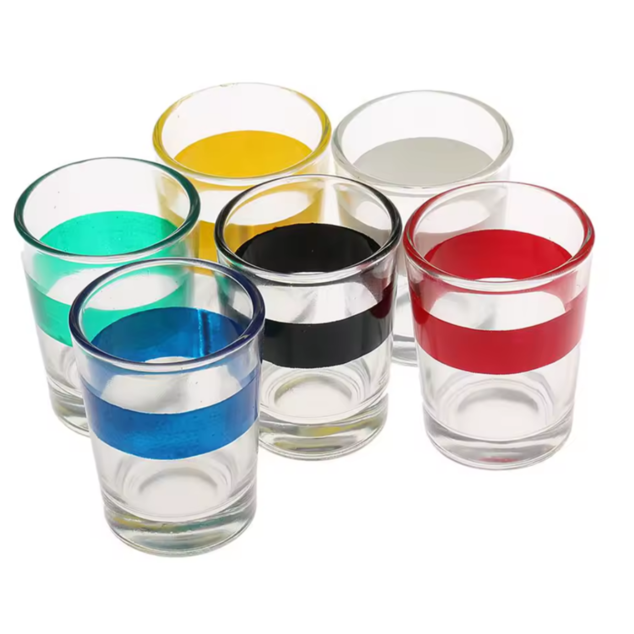 Bingo De Shots Metálico Con Vasos De Colores Para Fiestas-2