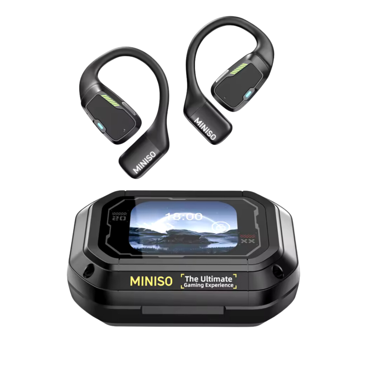 Audífono inalámbrico Miniso M98 Pantalla Táctil -0