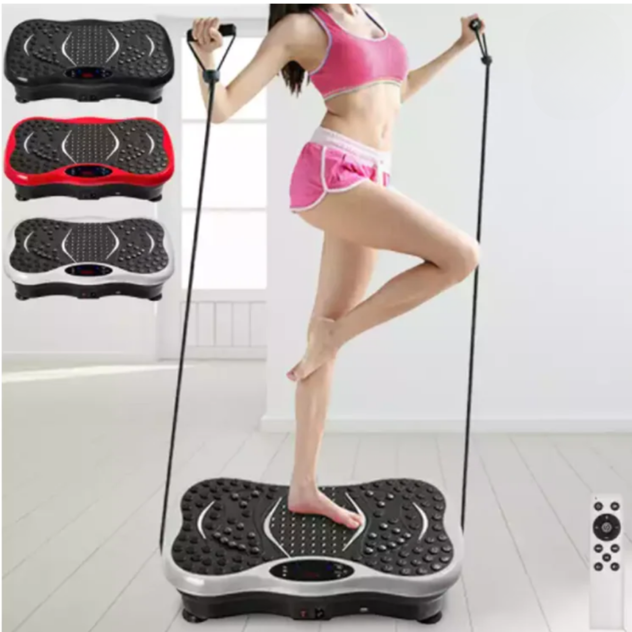 Máquina Vibratoria Quema Grasa  3 Modos + Bluetooth-2