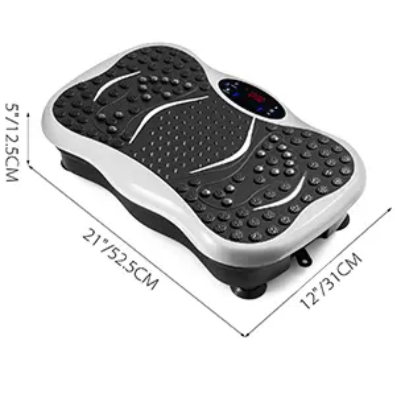 Máquina Vibratoria Quema Grasa  3 Modos + Bluetooth-5
